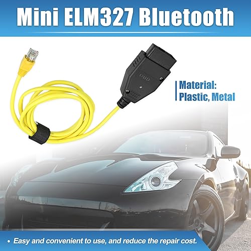 Miniatura 2 de X AUTOHAUX Cable de interfaz OBD para BMW ENET E-SYS ICOM Automotriz Instrumento de diagnóstico de instrumento de diagnóstico Herramienta de escaneo