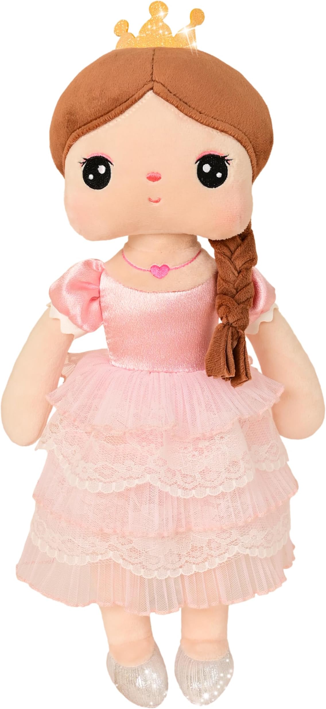 Rag Doll, Stuffed Toy, Cuddly Doll, Soft Rag Doll, Girls Dolls with Easter, Christmas, Birthday Gift for Toddlers, Children, Princess Series