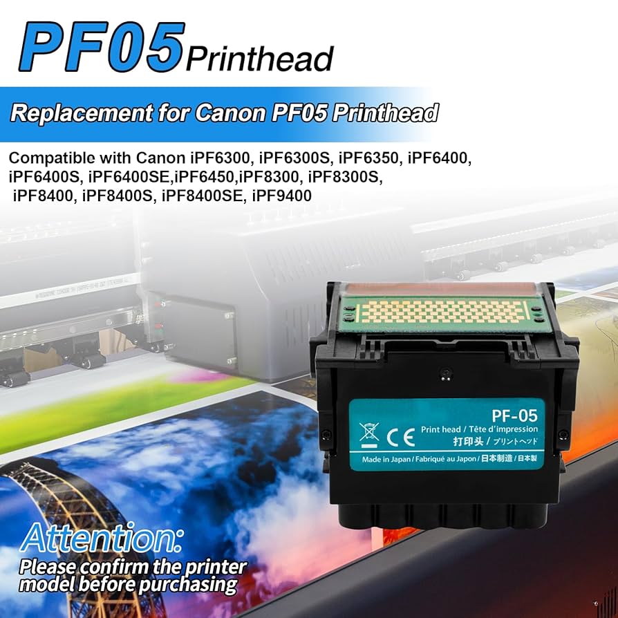 Amazon.com: PF-05 Printhead Replacement for Canon PF-05