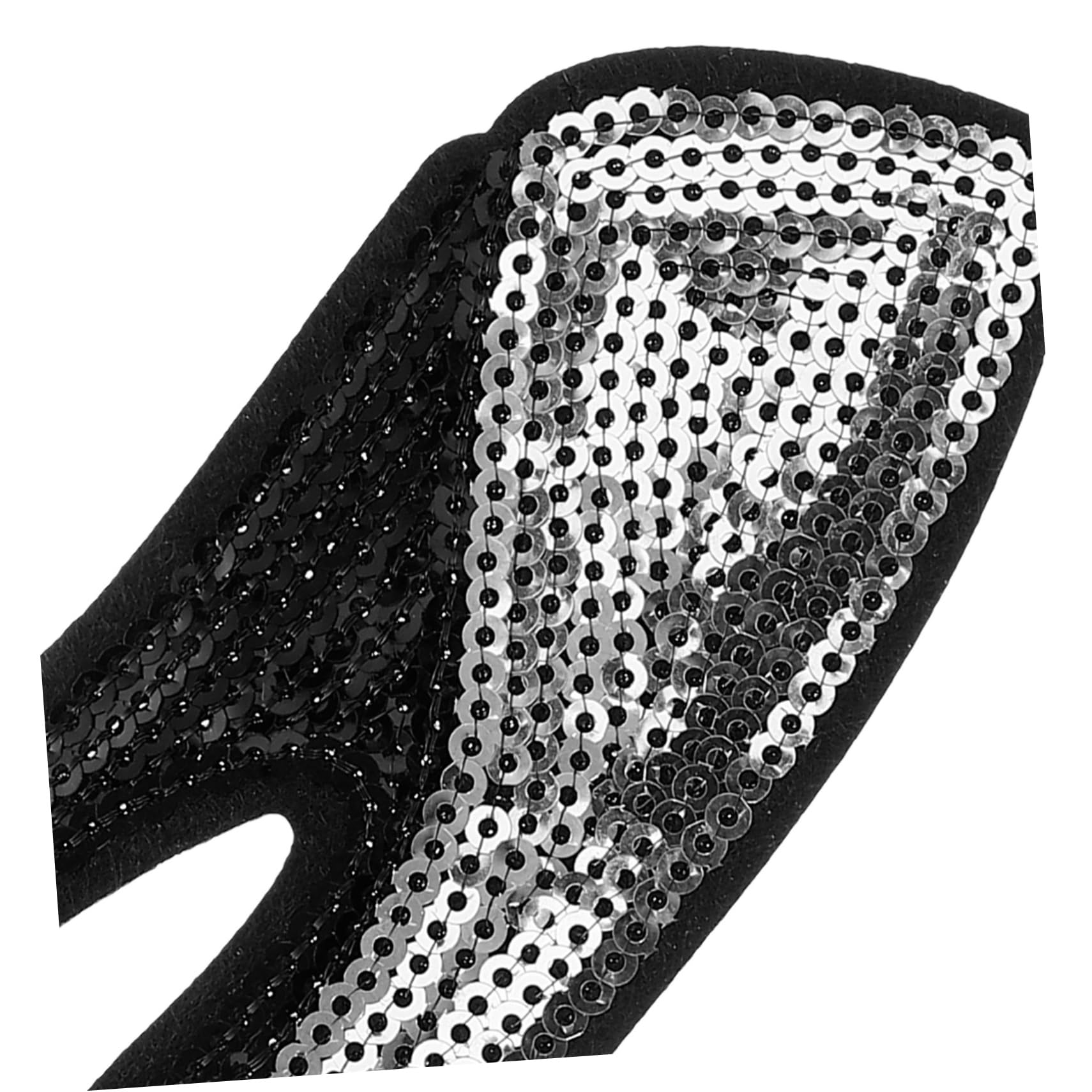 VILLCASE 25paare Sequin Applikationen Für Kleidung Hochwertige Patches Für Kostüme Und Modeaccessoires Dekorative Aufnäher Für Taschen Und Bekleidung Zum Aufnähen