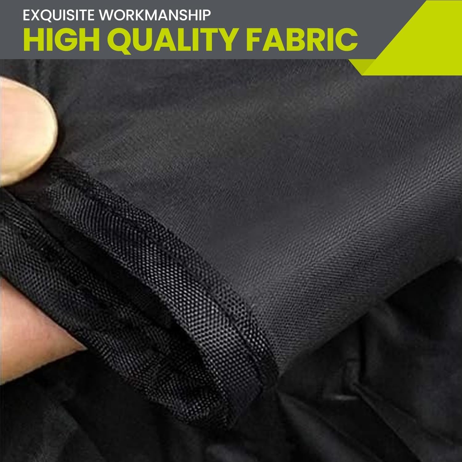 SLG 56” x 56” Sprint Training Speed Chute | Speed & Agility Resistance Parachute for Explosive Acceleration, Power & Endurance Workouts | Black Nylon (Pack of 1) 3