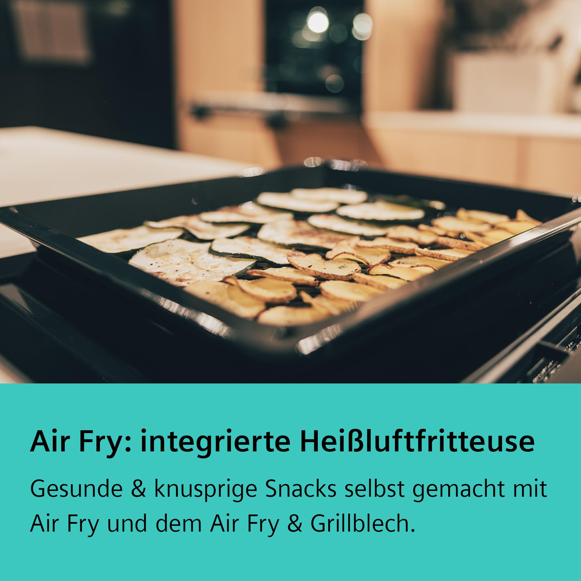 Siemens iQ300 HB572ABS3 Einbau-Backofen 60x60 cm Pyrolyse Air Fry 3D Heißluft cookControl10