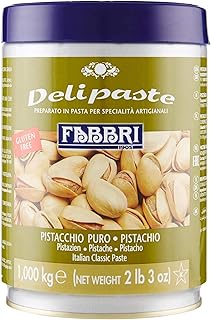Fabbri Delipaste Pure Pistachio, Flavoring Compound for Gelato, Ice Crea...