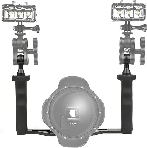 Miniatura 5 de D&F Gimbal estabilizador de aleación de aluminio para cámara réflex digital, cámara de acción, kit de fabricación de películas de video para héroe