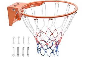 VEVOR Wall-Mounted Basketball Rim: Score Every Shot with Ease and Precision