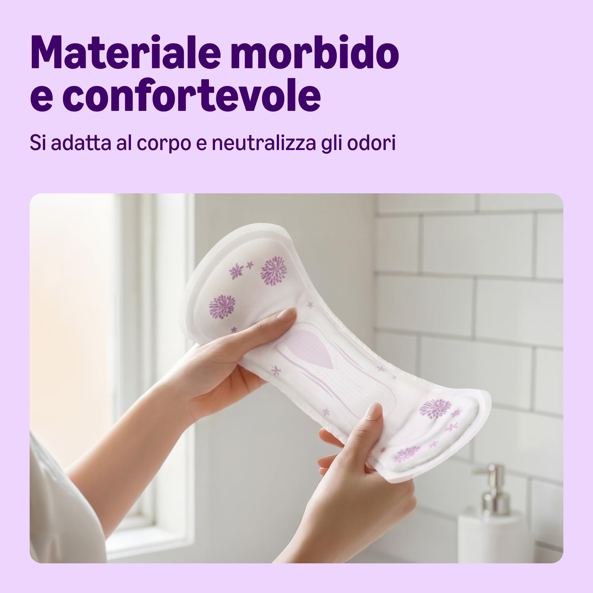 by Amazon, Assorbenti Maxi per Incontinenza Adulti, 48 Assorbenti per Incontinenza (6 Confezioni da 8 Assorbenti), Confezionati singolarmente, Senza Profumazione