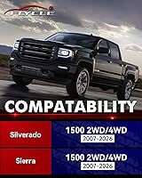 Vista 5 de FLYCLE Kit de elevación de nivelación de 2 pulgadas para Silverado 1500 Sierra 1500 2007-2026, Kit de espaciadores de puntal delantero de 2 pulgadas