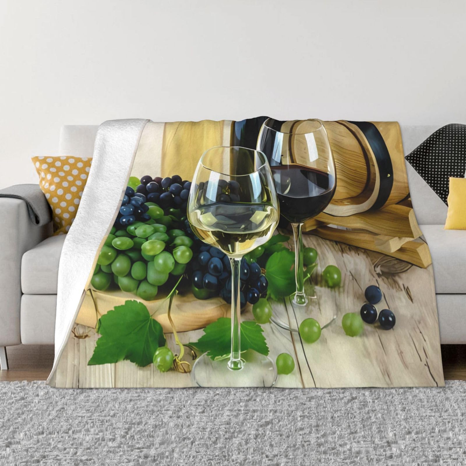 Couverture polaire bordeaux anti-froid en flanelle douce pour lit et canapé