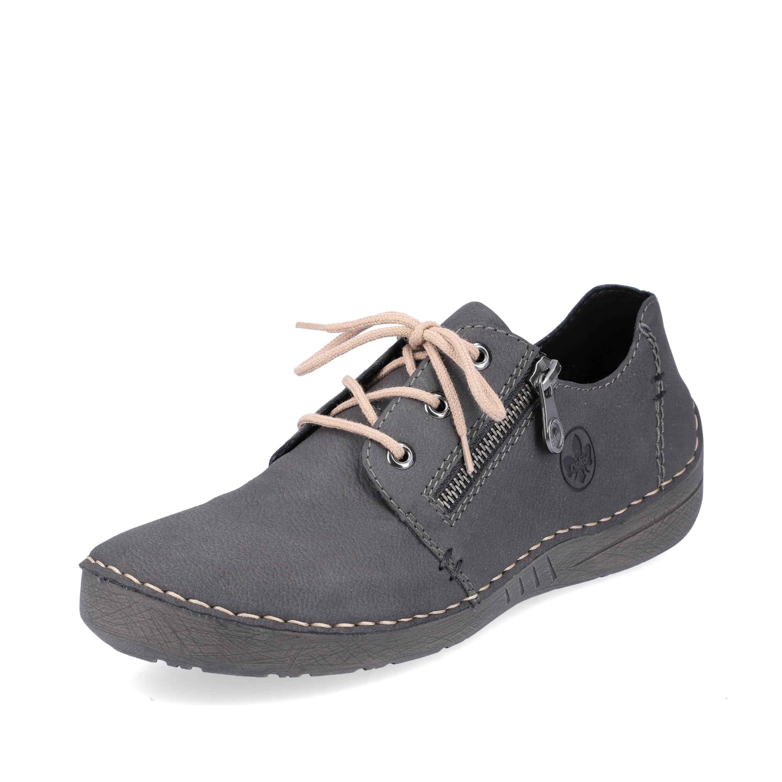 Rieker Women's 52523 Laces, Gray, 3.5 UK