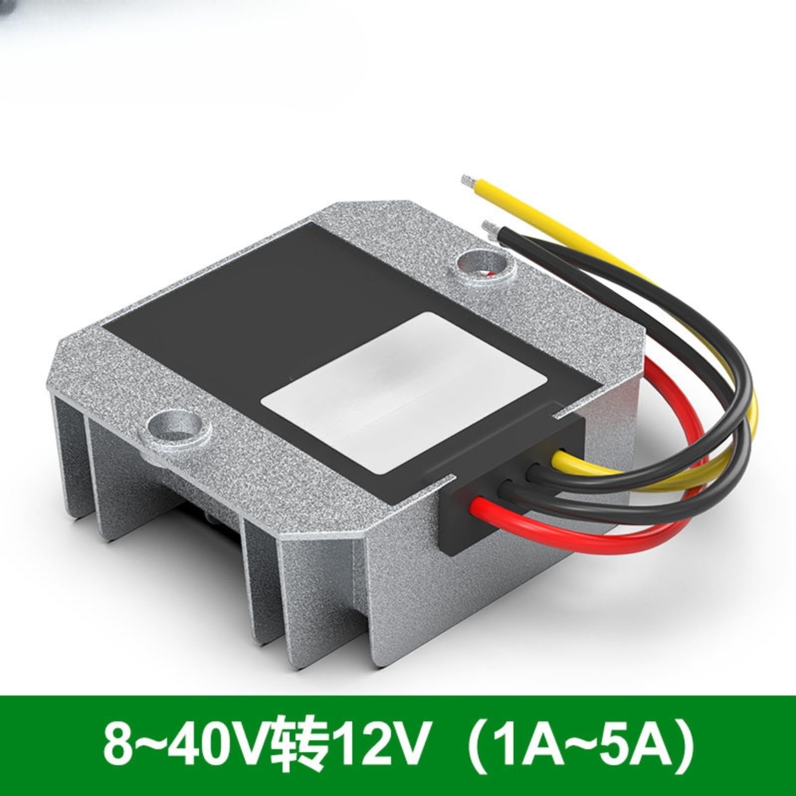 1 pcs Convertidor reductor DC-DC 12V 8-40V 24V(8-40V to 12V3A Regulated M Al)