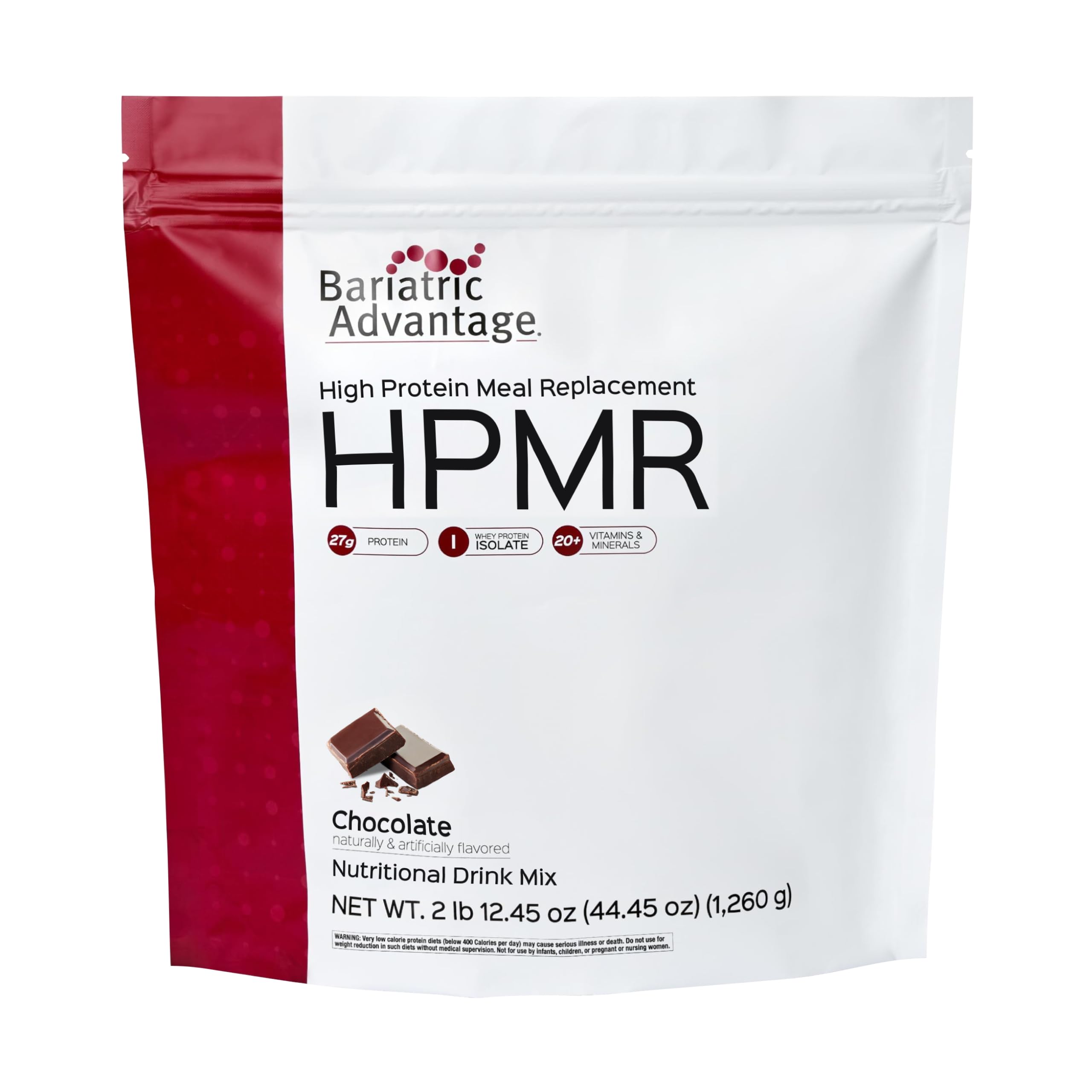 Bariatric Advantage Substituto de Refeição Proteico em Pó, Chocolate, 1.288 g