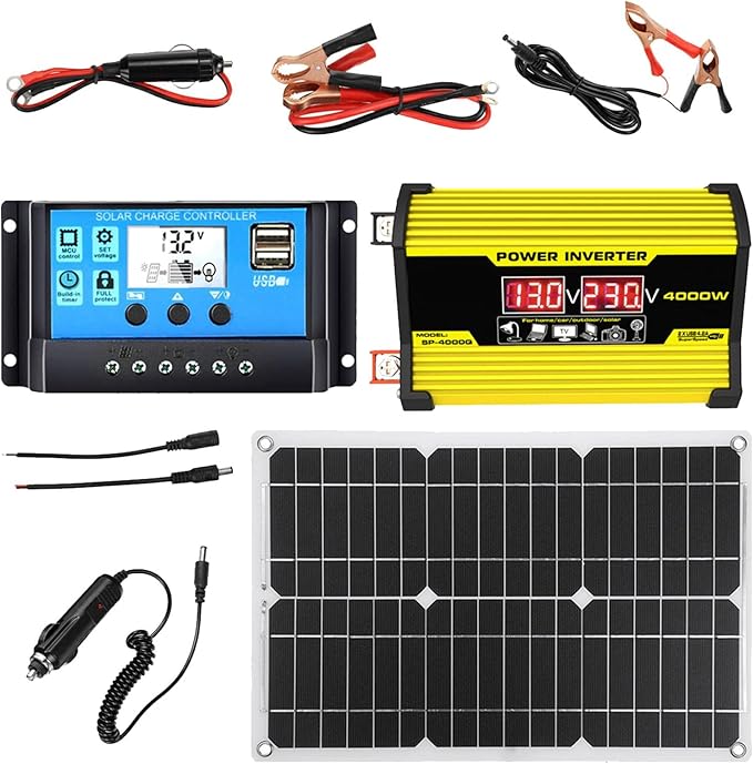 300W Solaranlage Komplettset Inselanlage netzunabhängiges Kit für Wohnmobil Camper mit 1 300W Solaranlage Komplettset Inselanlage netzunabhängiges Kit für Wohnmobil Camper mit 1