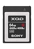 Sony Professional XQD G Series Carte mémoire 64 Go (QD-G64F/J) Noir