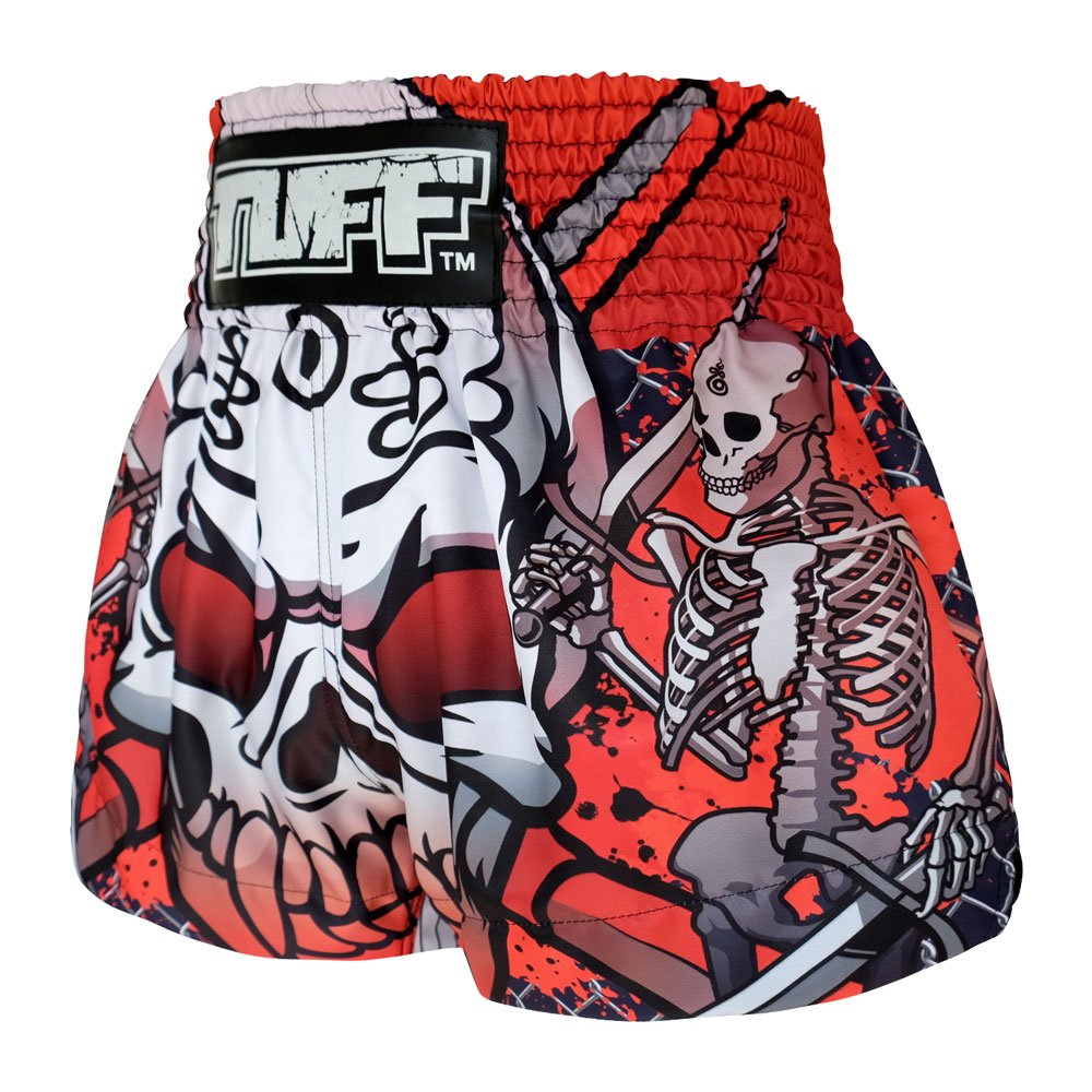 Tuff Sport Boxe Muay Thai Pantaloncini Dragon Skull Kick Arti Marziali Allenamento Palestra Abbigliamento Trunks