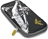 PowerA Thin case for Nintendo Switch or Nintendo Switch Lite - anthracite, protective case, game case, handle, console bag, accessory storage, officially licensed