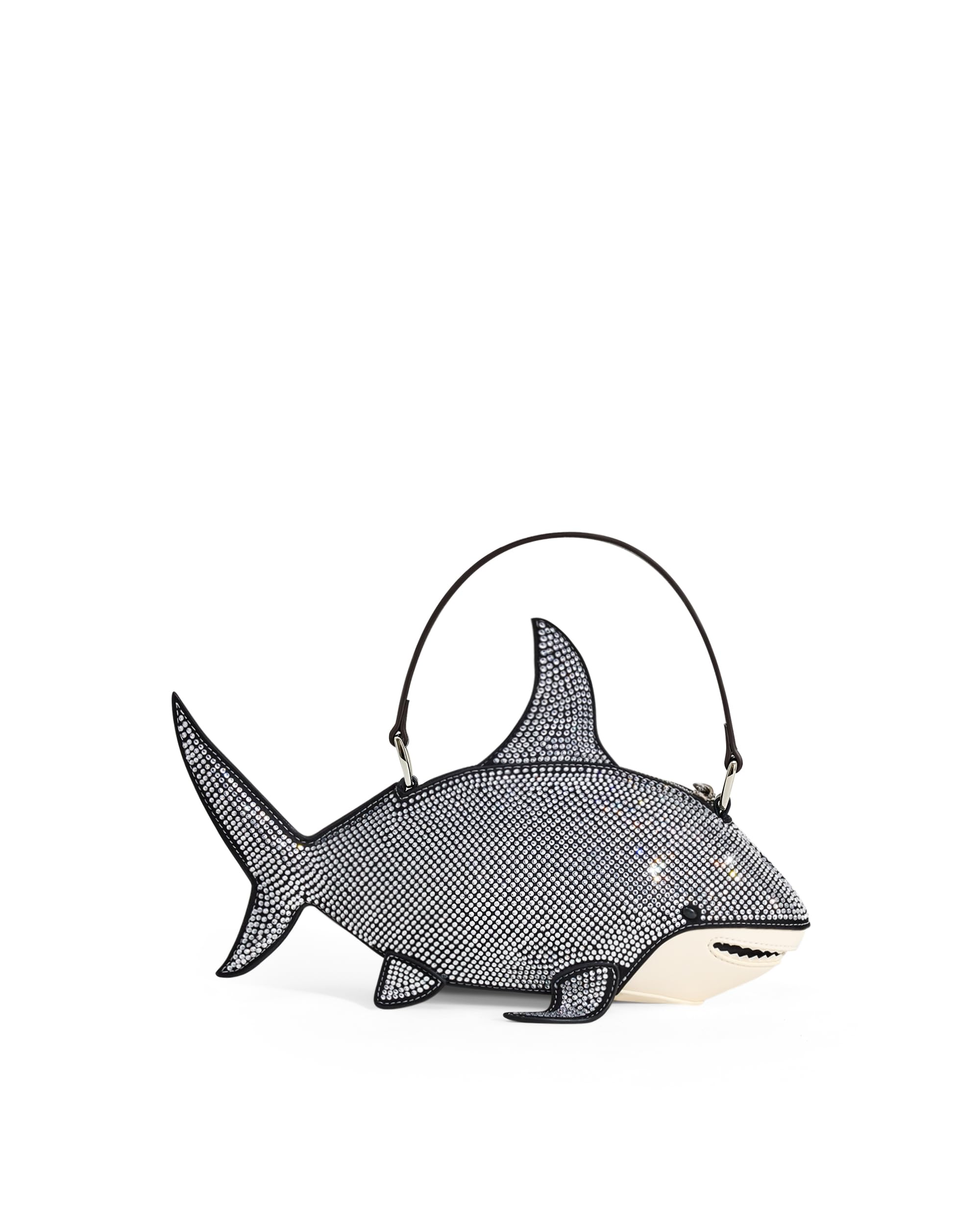 JW PEI Women's Nerys Faux Suede Shark Look Top Handle Bag