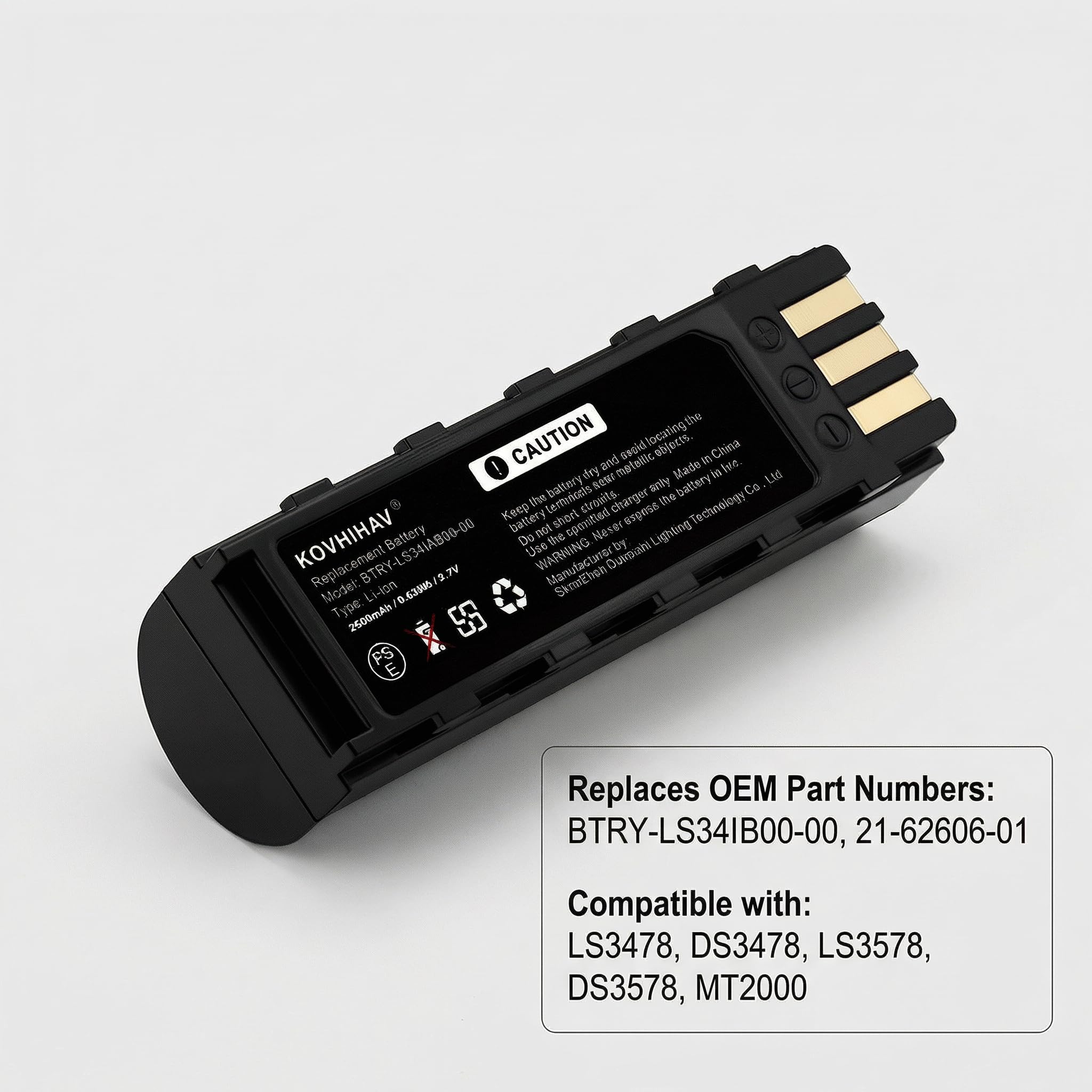 Amazon.com: Replacement Battery for Symbol LS3478 DS3478 LS3578