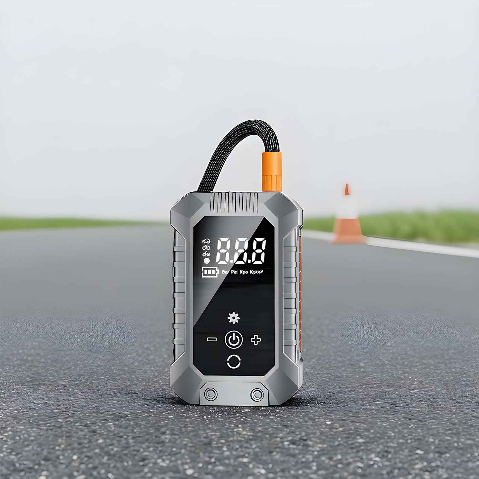 Gonfleur de pneus auto arrêt automatique électrique