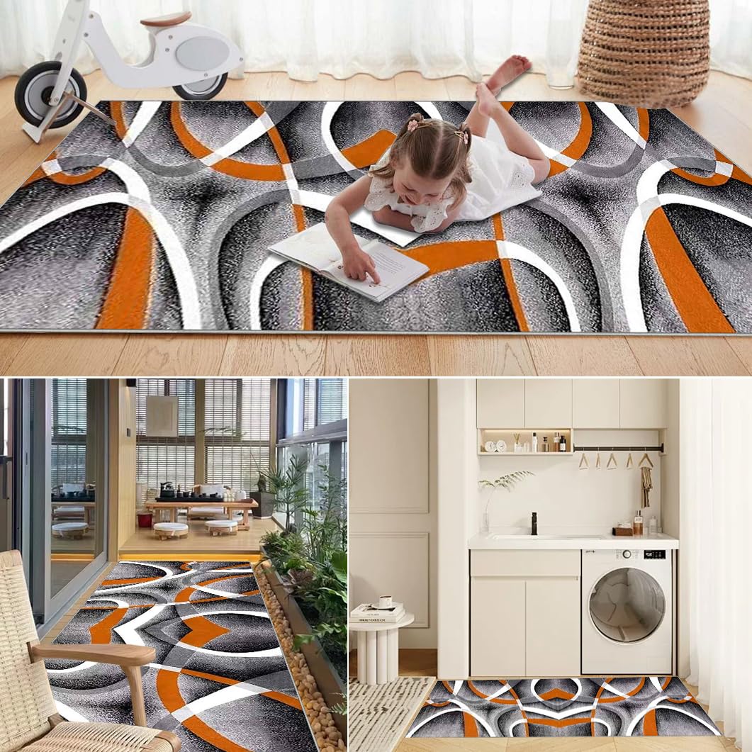 Długi korytarz dywanik kuchenny, dywanik do przedpokoju, długa wycieraczka wewnętrzna, zmywalny antypoślizgowy dywan do wnętrz 65 x 160 cm dywanik przed zlewem do kuchni, przejście, sypialnia