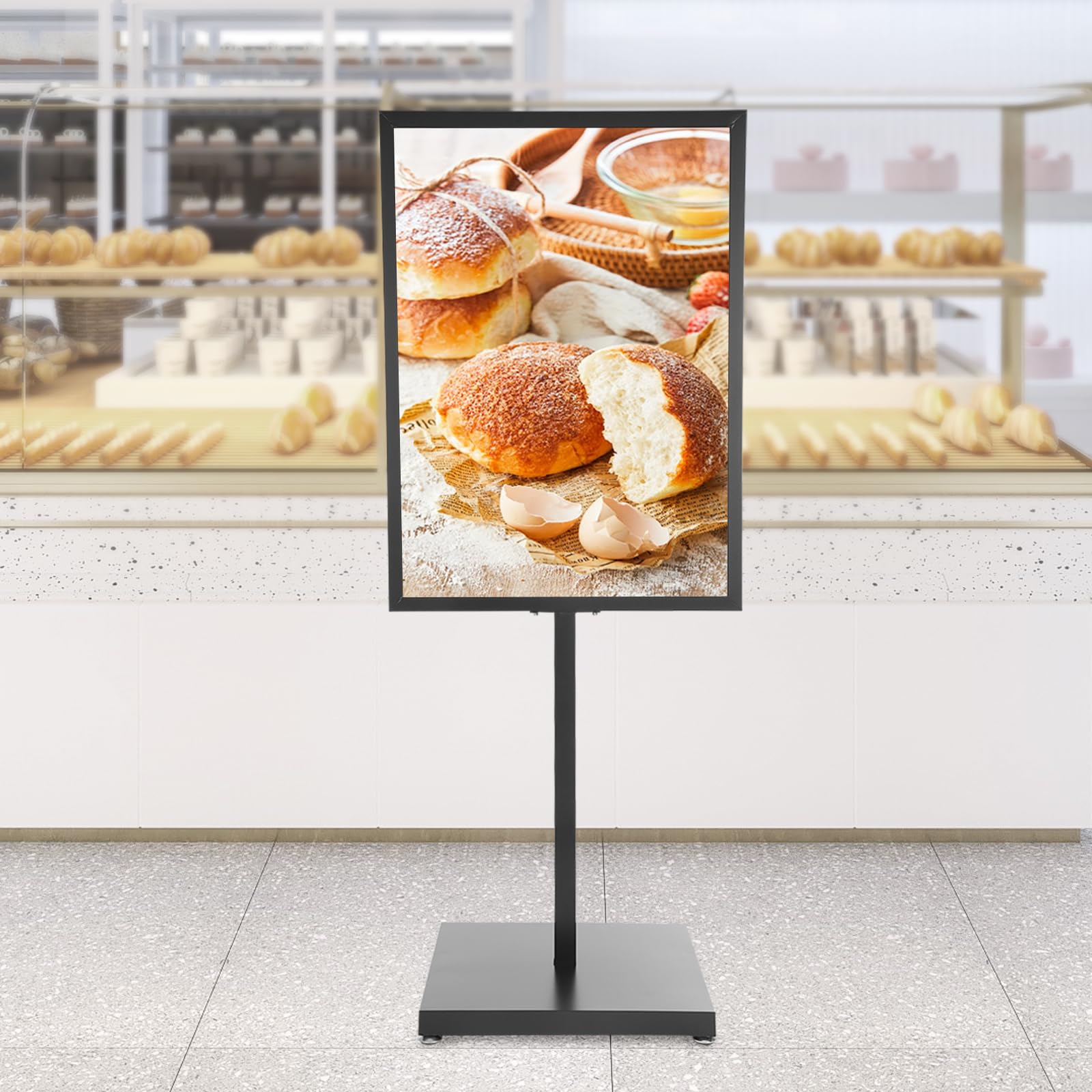 Plataforma de señalización publicitaria 65 x 90 cm grandes carteles publicitarios