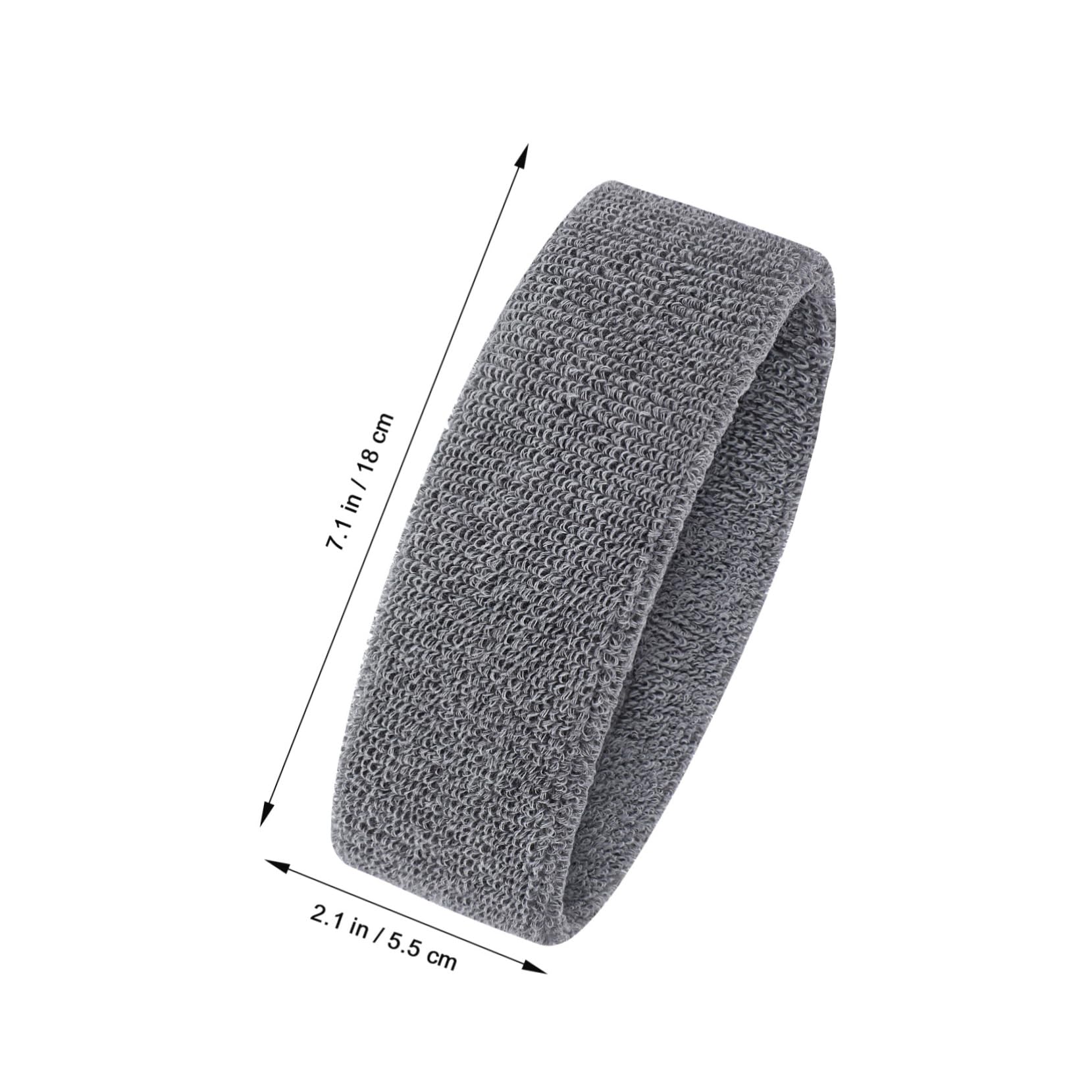 4 set di fasce per capelli da yoga, sportive, per sport, corsa, da uomo, traspirante, in poliestere, cotone, 6 pezzi x 4