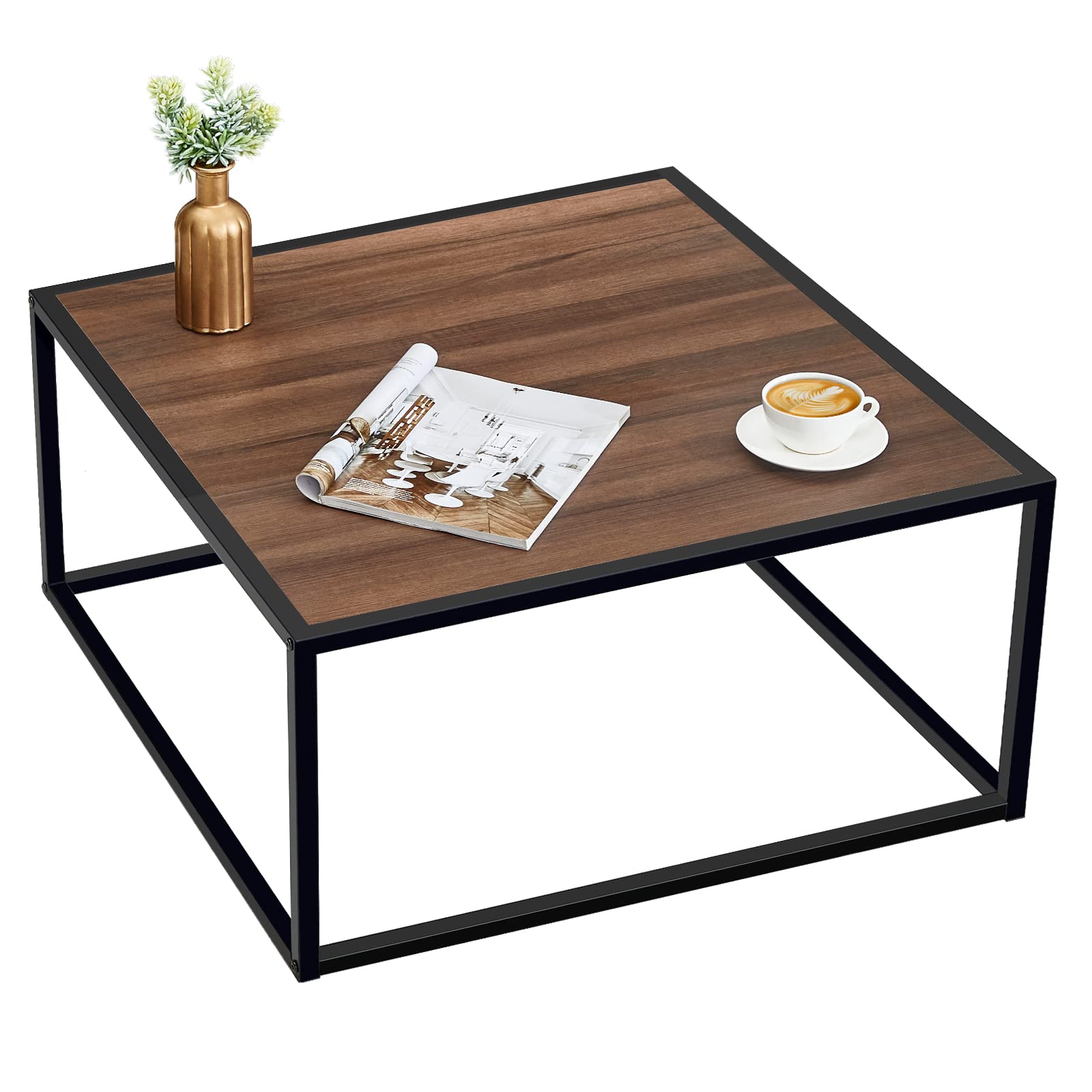 Buy SAYGOER Coffee Table Small Modern Coffee Tables Square Simple Low