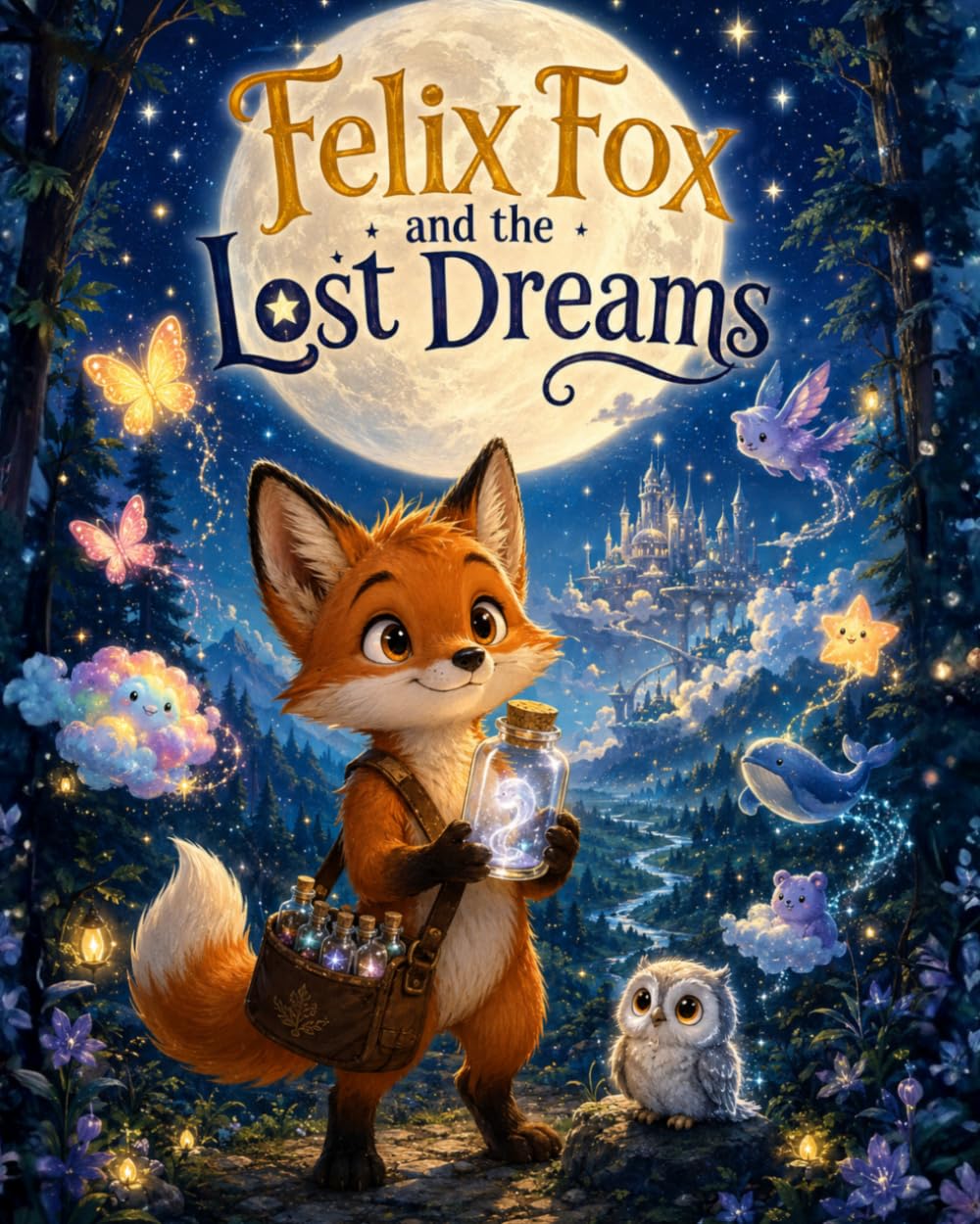 Felix Fox and the Lost Dreams: A Magical Bedtime Picture Book About Imagination, Friendship, and Forgotten Dreams for Kids