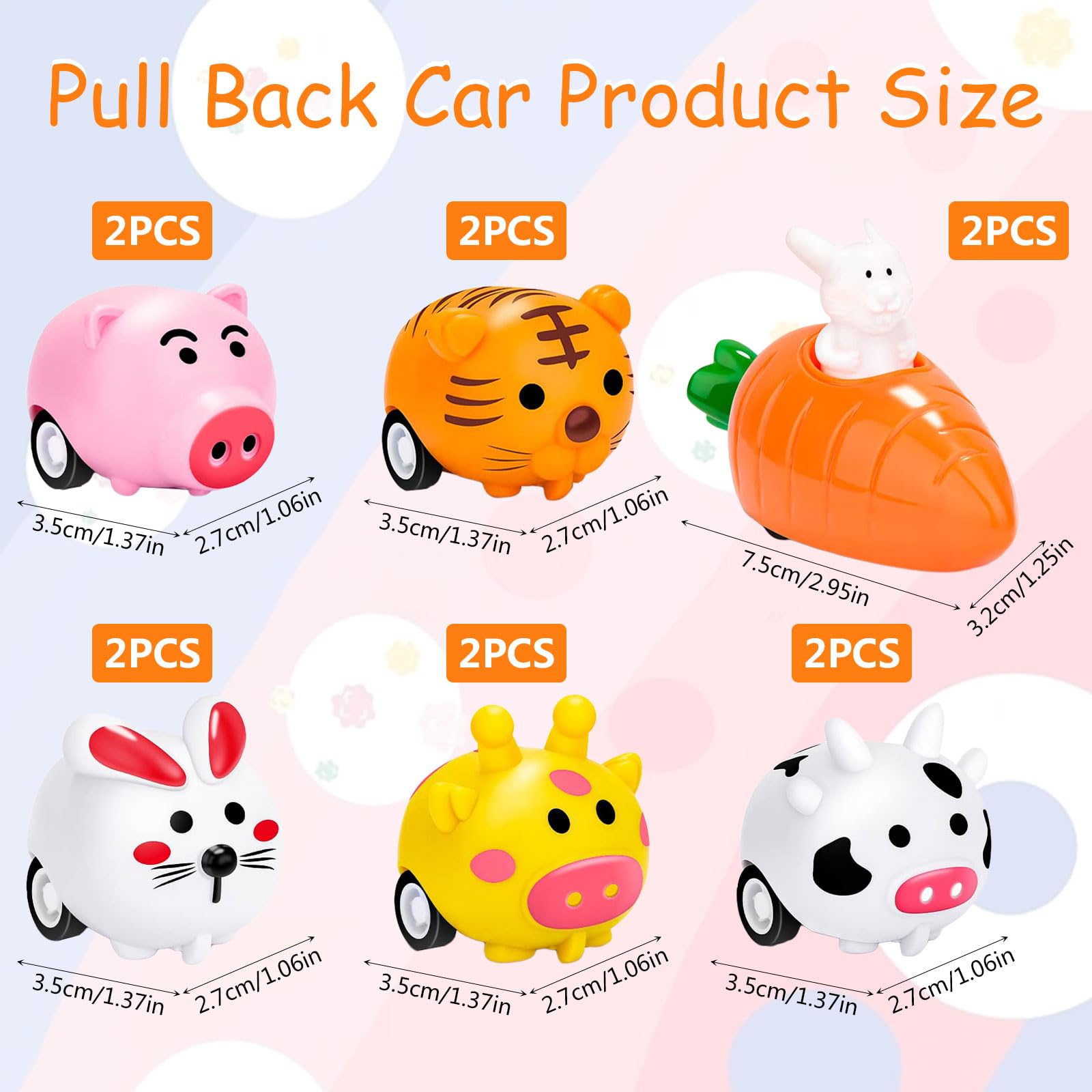 Meanju 12 Pièces Lapins à Remonter avec Carottes, ouets de Course pour Paques Enfant,Jouets à Remonter de Pâques,Décoration de Fête Cadeau de Pâques pour Enfants