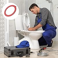 Vista 7 de Sello de válvula de descarga para Kohler, kit de válvula de descarga de recipiente mejorado de 2 piezas de material de silicona, piezas de reemplazo