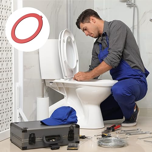 Miniatura 7 de Sello de válvula de descarga para Kohler, paquete de 2 unidades mejoradas de material de silicona Kit de válvula de descarga para tanque de inodoro