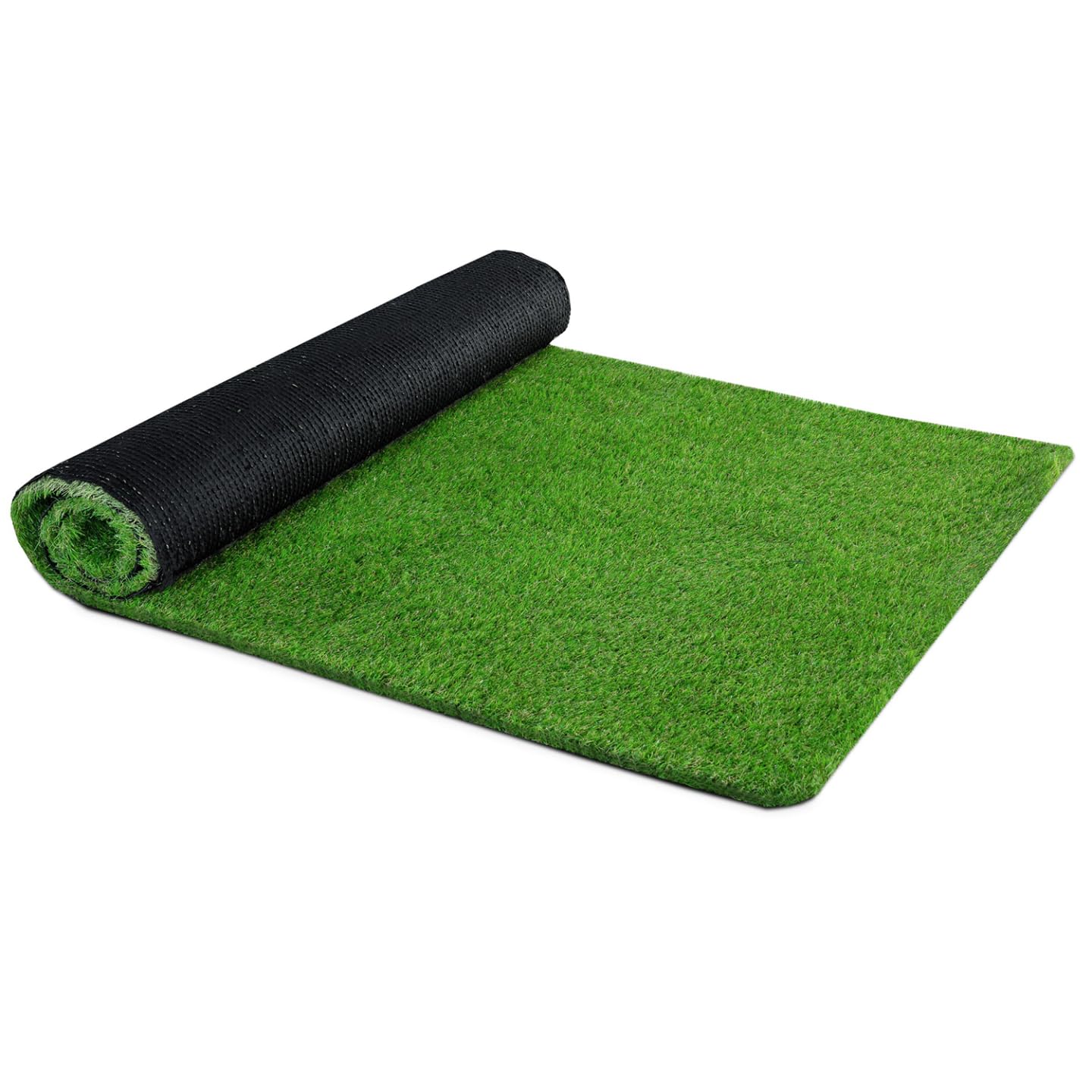 IDMarket - Gazon synthétique artificiel 1x10 M 30 mm d'épaisseur pour jardin et balcon