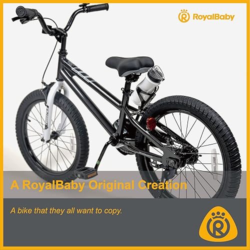 Miniatura 15 de RoyalBaby Kids Bike Freestyle Classic & EZ Balance Pedal Switchable Bicycle, 12 14 16 18 Inch, 3-10 Years Toddler to Big Kids