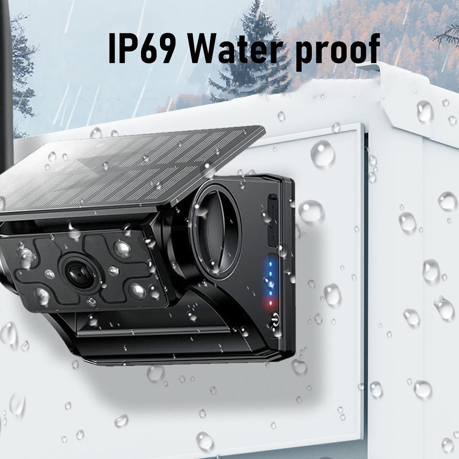 VBESTLIFE Magnetyczna Bezprzewodowa Kamera, 7 -calowa Wyświetlacz HD 1080p z Akumulatorami 9900 MAh i wodoodpornością IP69, do Zaczepu do Przyczepy Ciężarówki RV