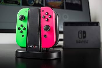 Amazon.com: Venom Switch Joy-Con Quad Charging Station