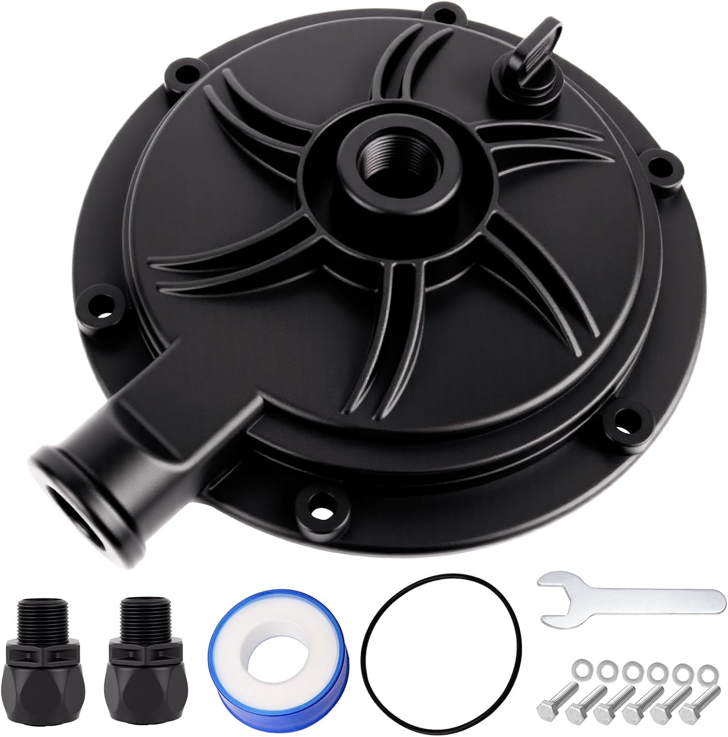 R0536300 Replacement volute, compatible with polaris PB4-60 booster pump (Version produced after Dec 2011); Including R0621000 quick-connect fitting, R0536600 O-ring, screws, and waterproof tape