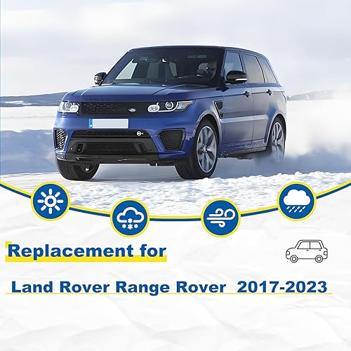 Miniatura 2 de Limpiaparabrisas de 24 + 20 pulgadas con limpiaparabrisas trasero de 15 pulgadas, repuesto automotriz para Land Rover Range Rover 2017-2023, fácil