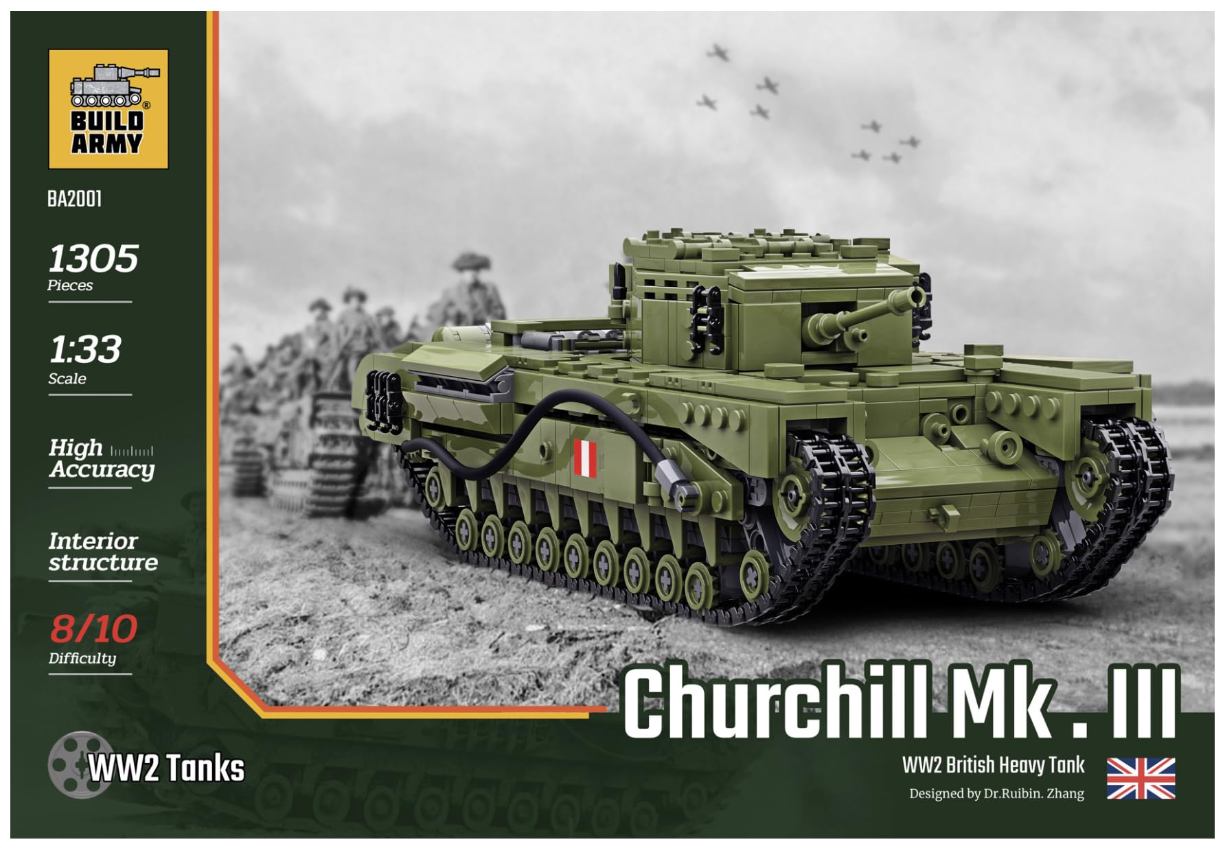 Amazon.co.jp: Buildarmy WW2 タンクシリーズ – ブリティッシュ