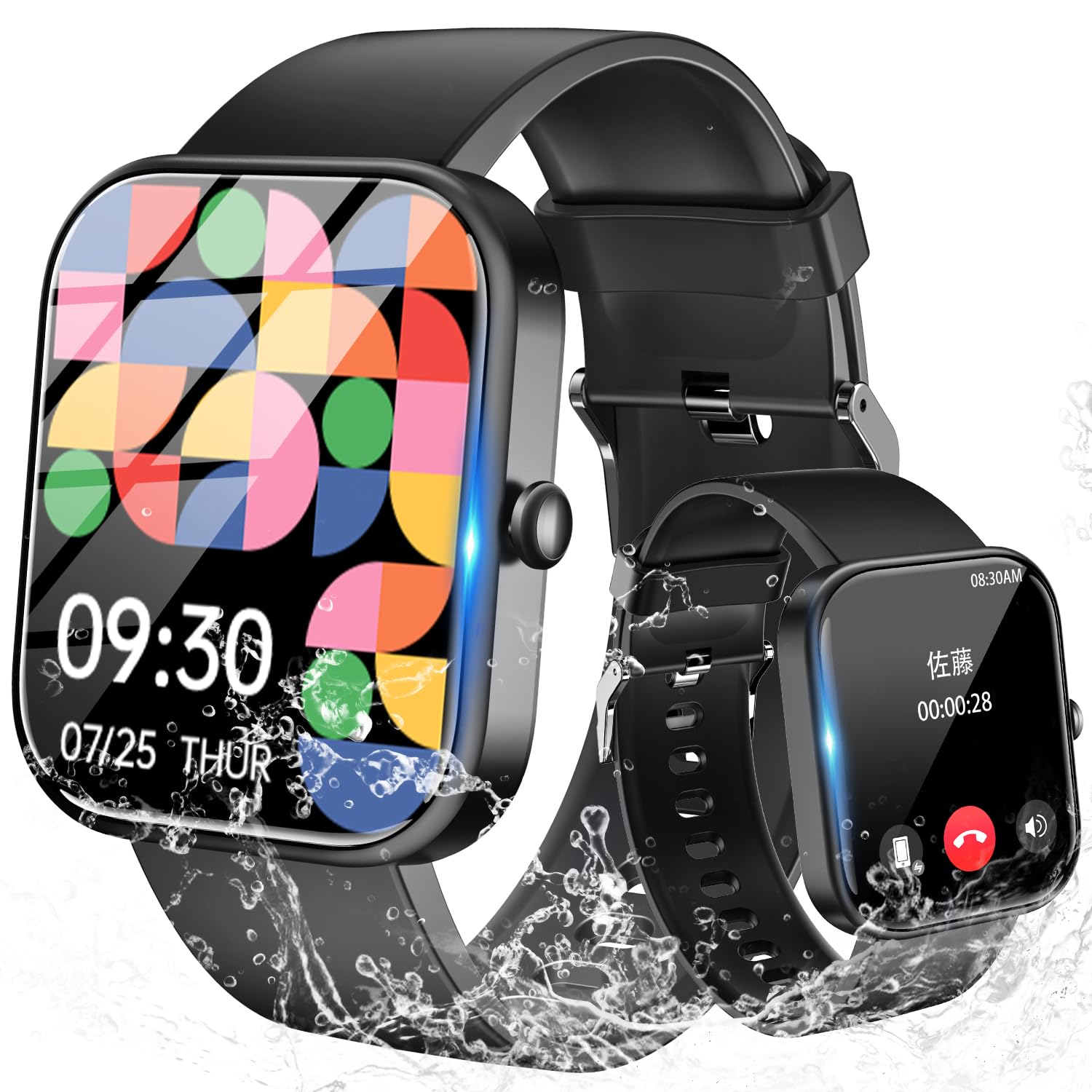 Amazon | 【Amazon.co.jp限定】スマートウォッチ iPhone/Android対応