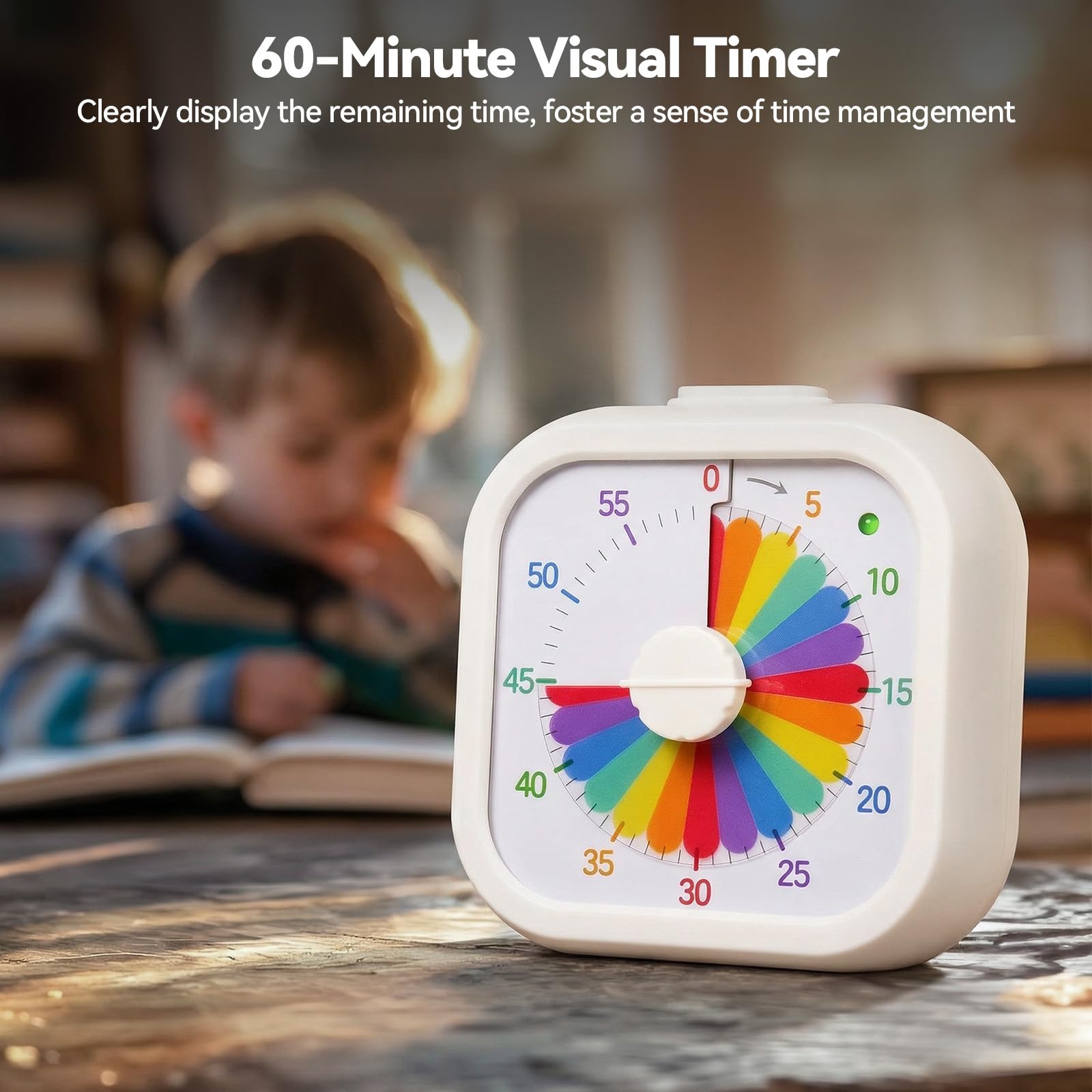 Wizualny timer 60 minut odliczania czasu