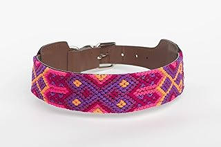 XUXO Dog Collar, Vegan Leather, Handmade, Water Resistant, Durable, Valladolid, XL