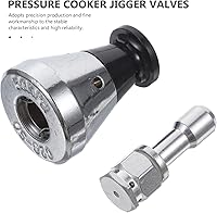 Vista 7 de Válvulas de Jigger de olla a presión universal Válvula de alivio de olla de presión Válvula de escape Válvulas de alivio de olla a presión