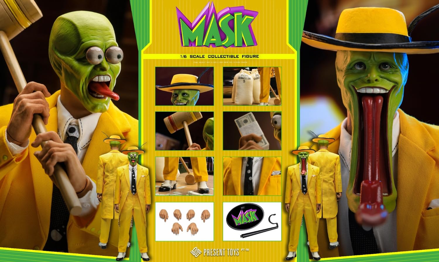Amazon | 【Tbmodel 】PRESENT TOYS 1/6 フィギュア The MASK 2.0 素体
