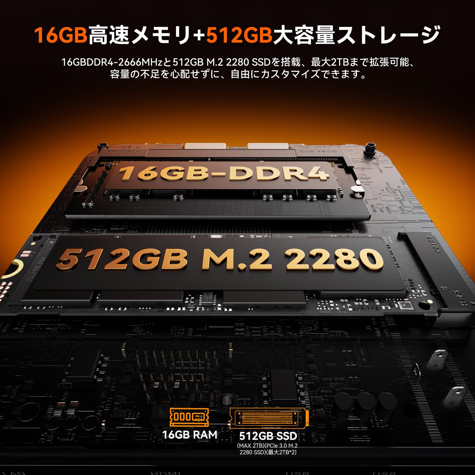 Amazon.co.jp: ACEMAGIC ミニPC 【Intel AlderLake N97】 ミニPC