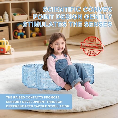Miniatura 5 de Asiento sensorial suave para apretar, sillas sensoriales específicamente diseñadas para niños con necesidades sensoriales, proporciona un abrazo