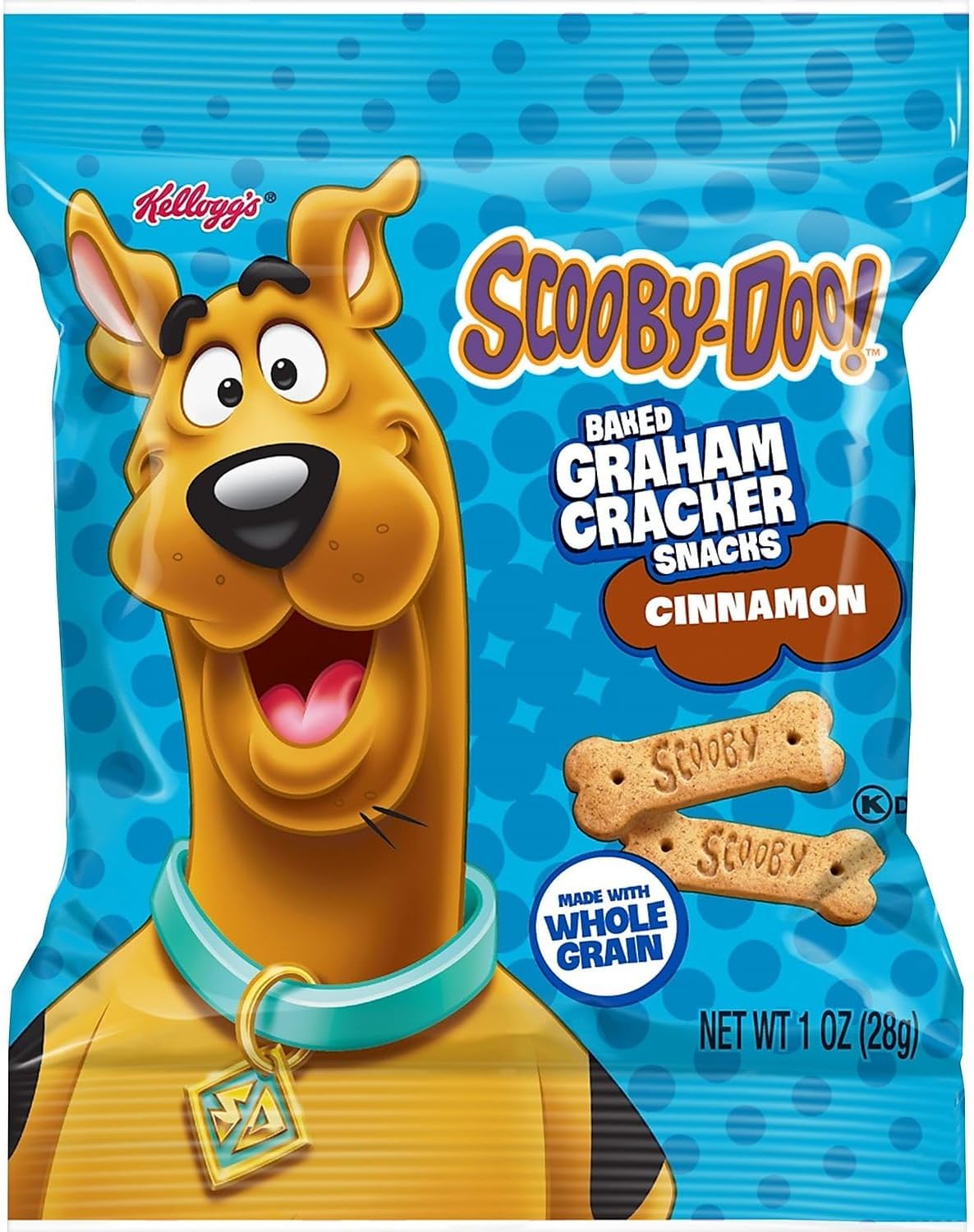 Amazon.com: Kellogg's SCOOBY-DOO! Baked Graham Cracker Sticks, Lunch ...