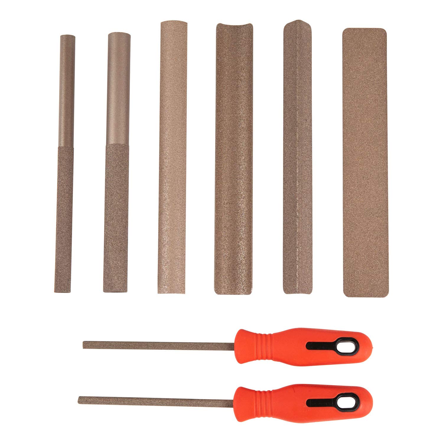 Perma-Grit Fibre Glast - - Fine Hand Tool Set - 8 Piece Set - Give a Hand-Finished Touch to Laminate Parts
