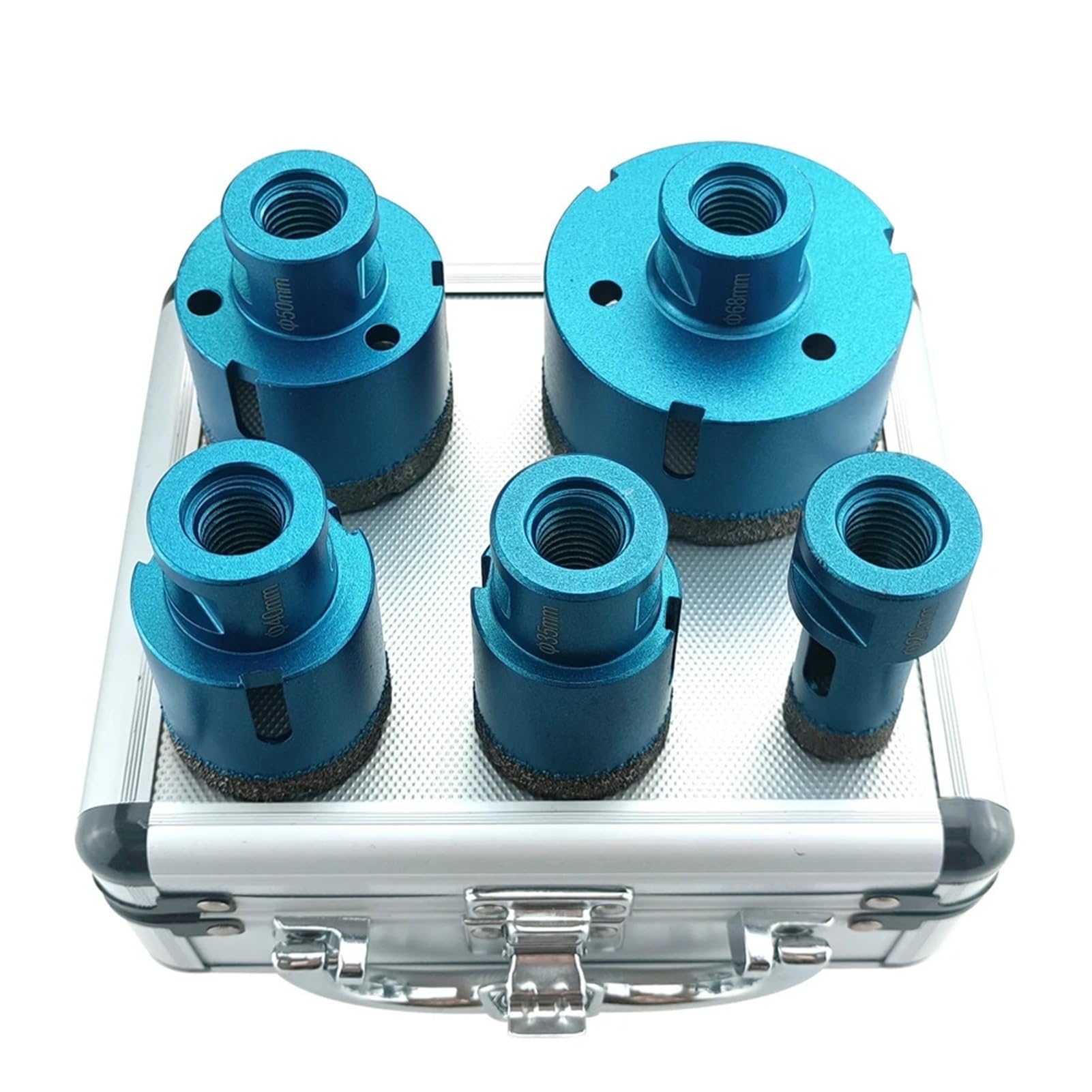 Compatible con juego de sierras perforadoras en seco M14 de 5 piezas
