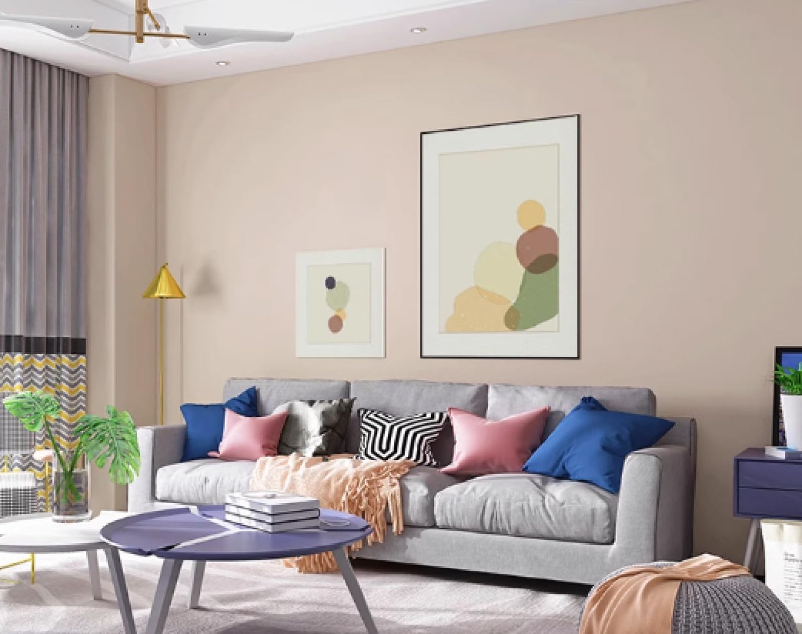 Europäische Geometrie Vliestapete, Modern Elegance 3D fürs Schlafzimmer