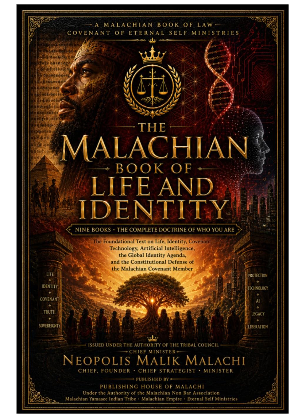 THE MALACHIAN BOOK OF LIFE AND IDENTITY: The Foundational Text on Life, Identity, Covenant, Technology, Artificial Intelligence, the Global Identity ... Defense of the Malachian Covenant Member