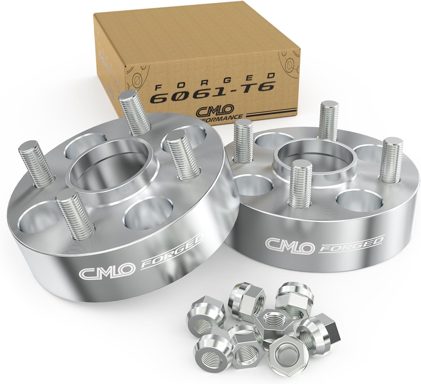 Customadeonly 2 Pieces 1.5" 38mm Wheel Spacers Bolt Pattern 4x108 to 4x108 Hub Centric with Hub Lip Center Bore 63.4mm Thread Pitch 12x1.5 Compatible for Contour Escort Focus Fusion Cougar with 4 Lug